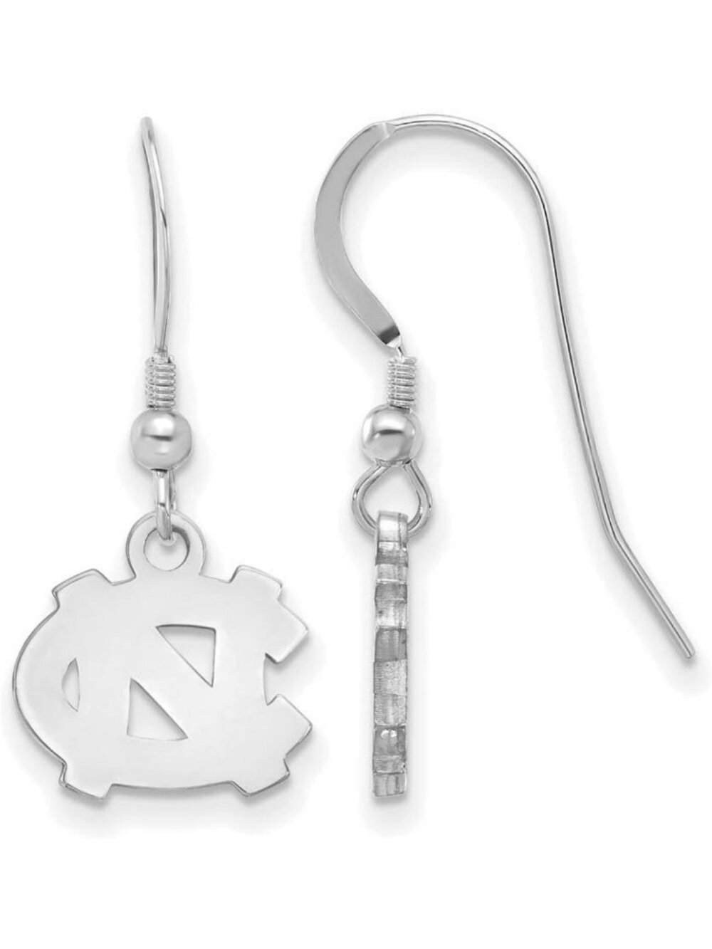 Extra Small 3/8 Inch Sterling Silver Dangle Earrings - Lightweight & Stylish